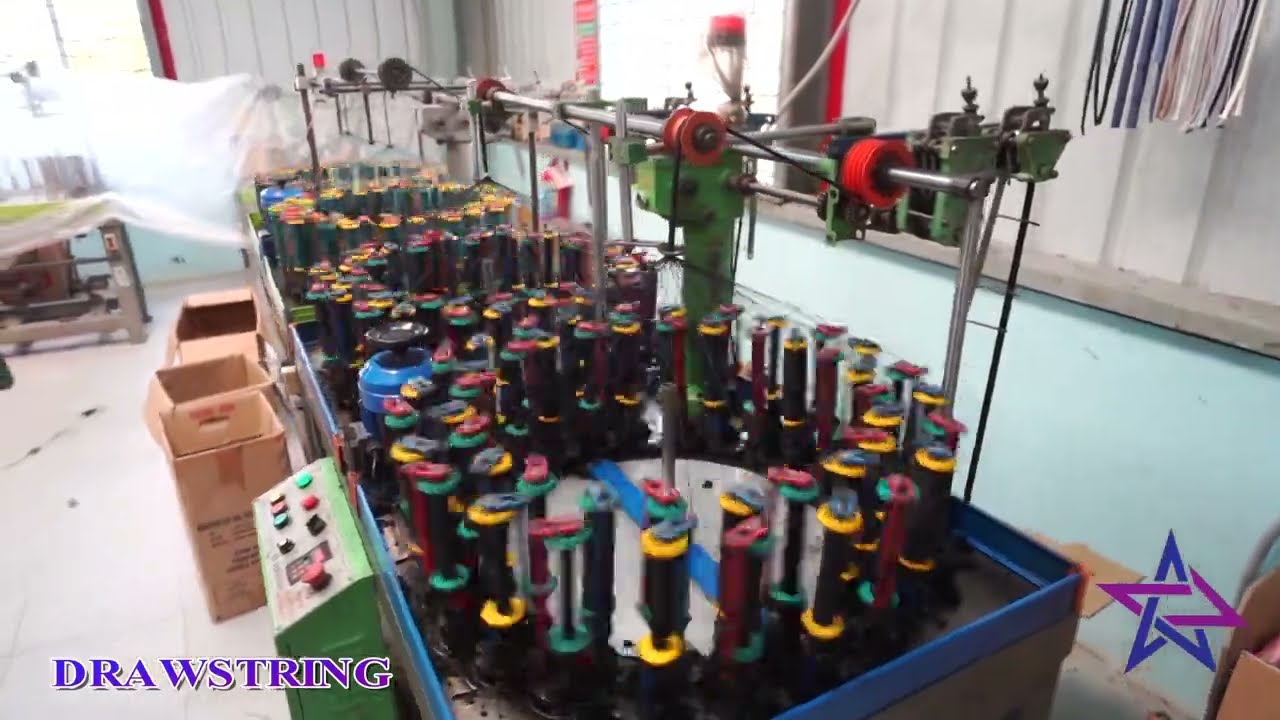 Drawstring Manufacturing Process | An-Noor Trims Industries